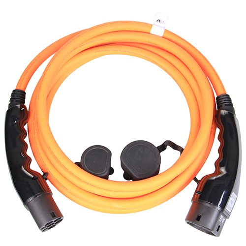 3-EV Type2 -> Type2 orange (3x32A) Cablu de încărcare EV