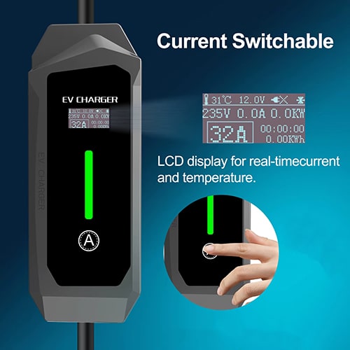 2-EVMOTIONS Lambda EVSE Type2 (max. 16A) Stație portabilă