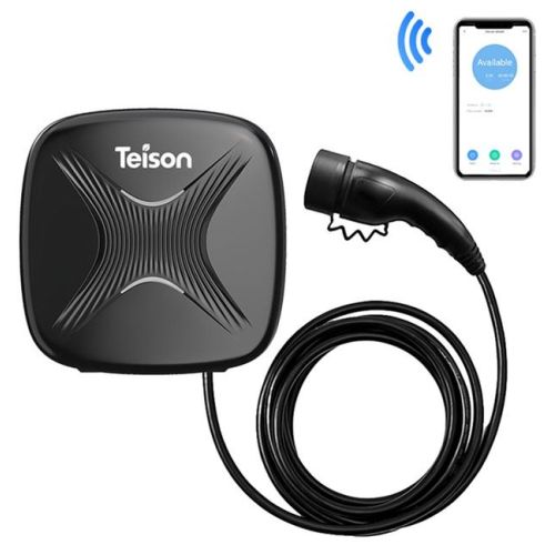 1-TEISON Smart Wallbox Type2 7.4kw Wi-Fi 